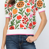 Kelly Short Sleeve Sweater Top - MTT Collective