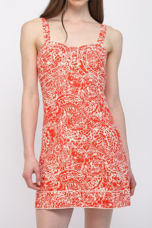 Kelsie Structured Bust Detailed Dress - MTT Collective