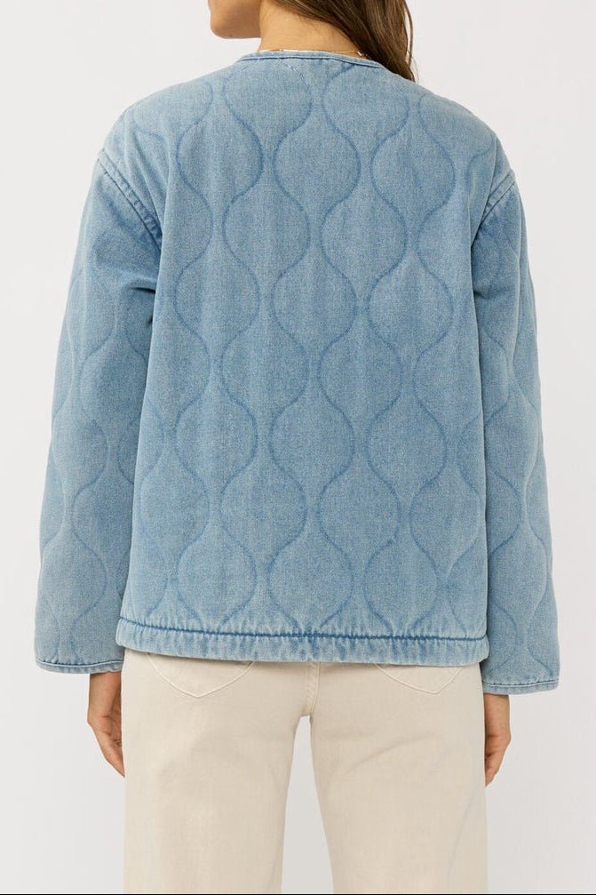 Kendra Quilted Denim Jacket - MTT Collective