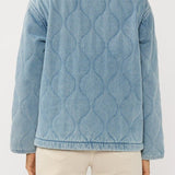 Kendra Quilted Denim Jacket - MTT Collective