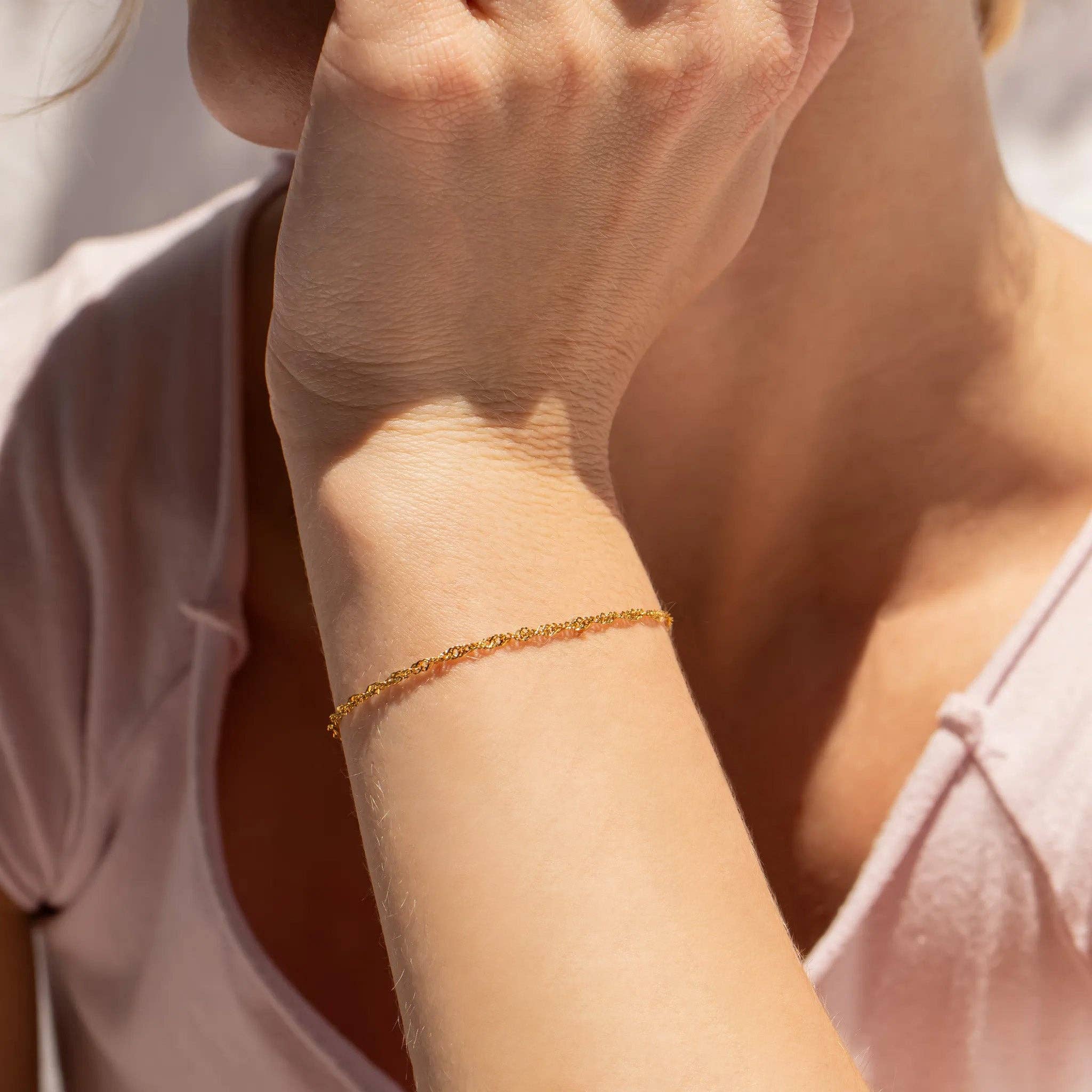 Kennedy Singapore Chain Bracelet - MTT Collective