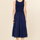 Knit Tank Poplin Dress - MTT Collective