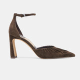 Dolce Vita Kylo heel side profile showing sculpted 3.3 inch heel
