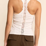 Lace Back Racer Tank - MTT Collective