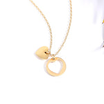 Lacy Heart Cutout Necklace - MTT Collective