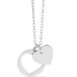 Lacy Heart Cutout Necklace - MTT Collective