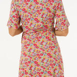 Las Dalias Ditsy Wrap Dress - MTT Collective