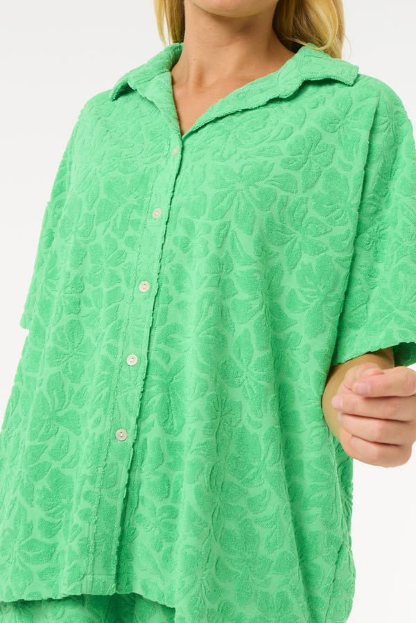 Las Dalias Terry Shirt - MTT Collective