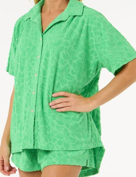 Las Dalias Terry Shirt - MTT Collective