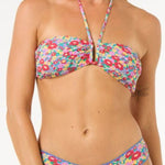 Las Flores Bandeau Bikini Top - MTT Collective