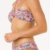 Las Flores Bandeau Bikini Top - MTT Collective