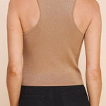 Laura High Neck Racer Back Tank - MTT Collective