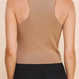 Laura High Neck Racer Back Tank - MTT Collective
