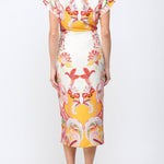 Laurel Botanic Tie Waist Dress - MTT Collective