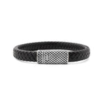 Leather Metal Clasp Bracelet - MTT Collective