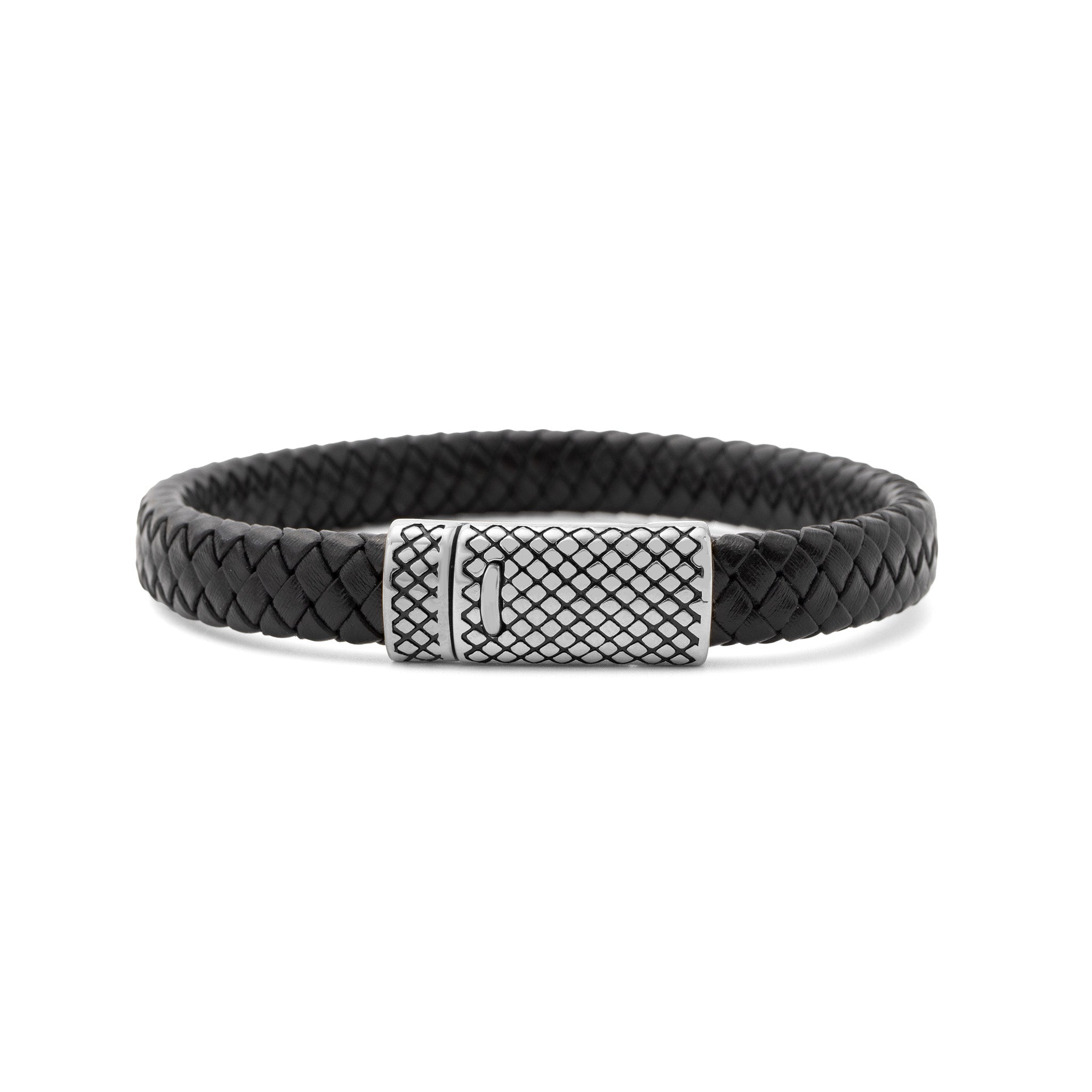 Leather Metal Clasp Bracelet - MTT Collective