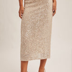 Leilani Sequin Midi Skirt - MTT Collective