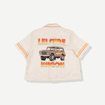 Leisure Wagon Crop Buttonup - MTT Collective