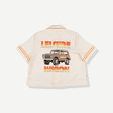 Leisure Wagon Crop Buttonup - MTT Collective