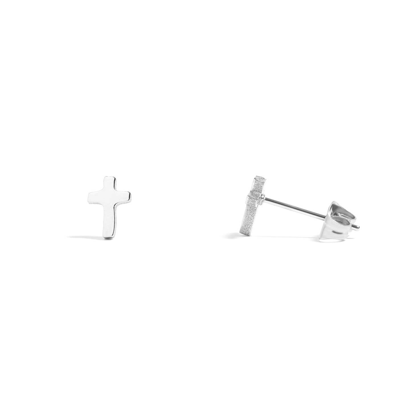 Lena Cross Stud Earrings - MTT Collective