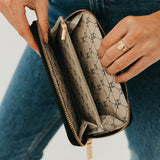 Lenni Large Zip Woven Wallet - MTT Collective