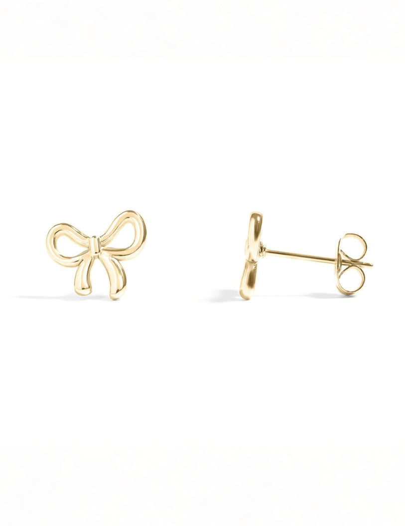 Lexie Bow Stud Earrings - MTT Collective