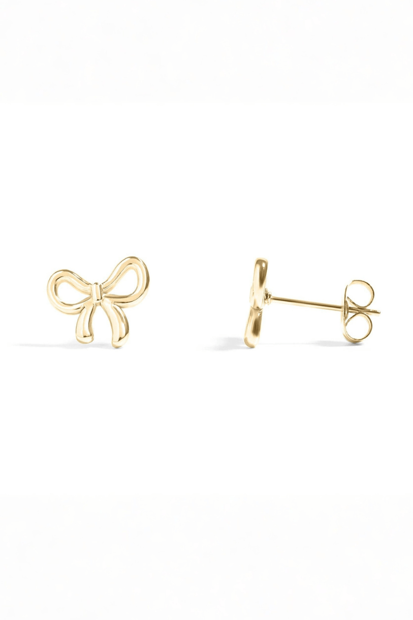 Lexie Bow Stud Earrings - MTT Collective