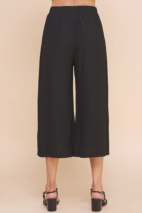 Lia Light Textured Woven Pants - MTT Collective