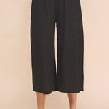 Lia Light Textured Woven Pants - MTT Collective
