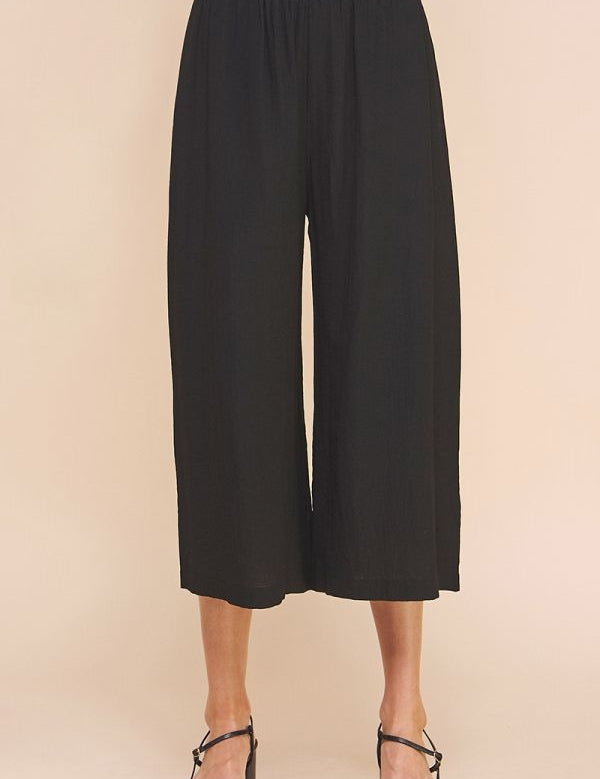 Lia Light Textured Woven Pants - MTT Collective