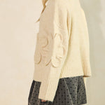 Lila Textured Floral Sweater - MTT Collective