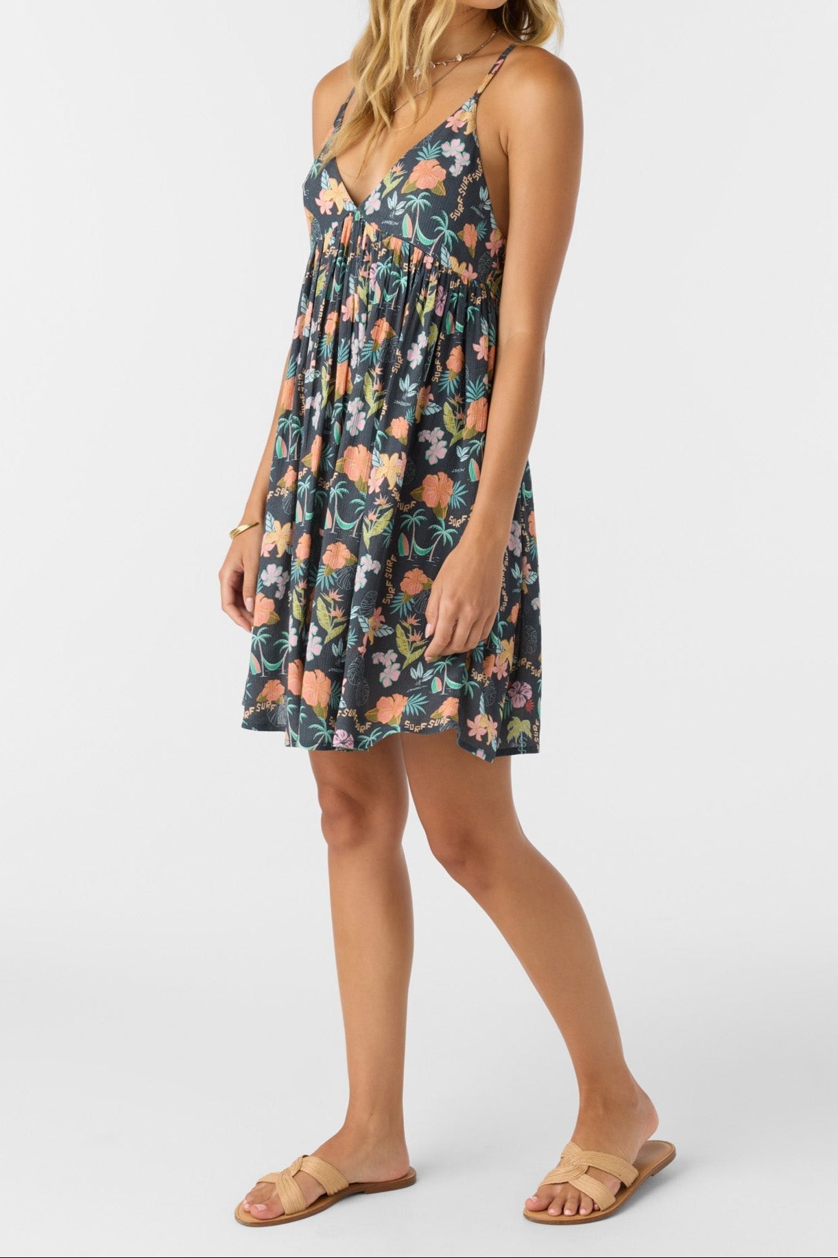 Loindaflow Mel Mini Printed Dress - MTT Collective
