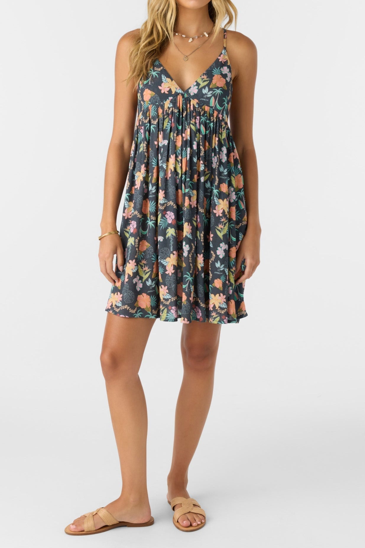 Loindaflow Mel Mini Printed Dress - MTT Collective