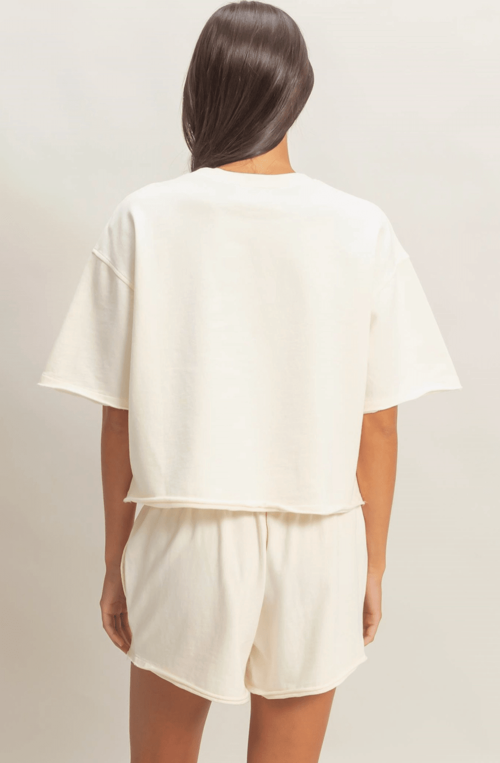 Lori Raw Hem Relaxed Shorts - MTT Collective
