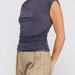 Lottie Shoulder Drape Top - MTT Collective