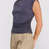 Lottie Shoulder Drape Top - MTT Collective