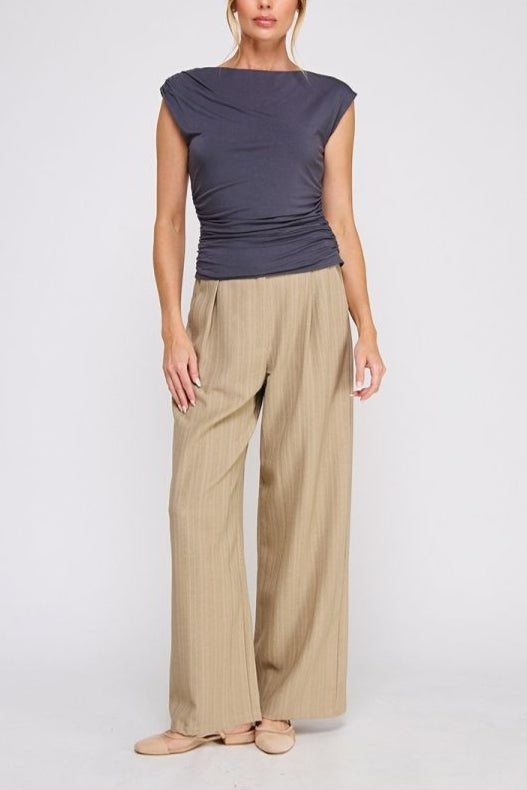 Lottie Shoulder Drape Top - MTT Collective