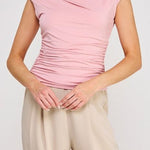 Lottie Shoulder Drape Top - MTT Collective