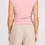 Lottie Shoulder Drape Top - MTT Collective