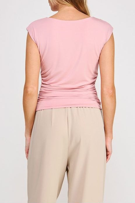 Lottie Shoulder Drape Top - MTT Collective
