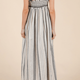 Louisa Stripe Smocked Midi Sundress - MTT Collective