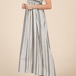 Louisa Stripe Smocked Midi Sundress - MTT Collective
