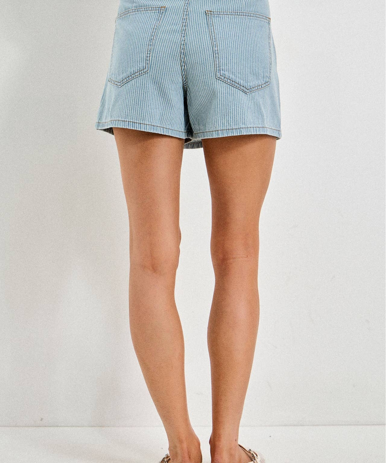 Louise Pinstripe Skort - MTT Collective