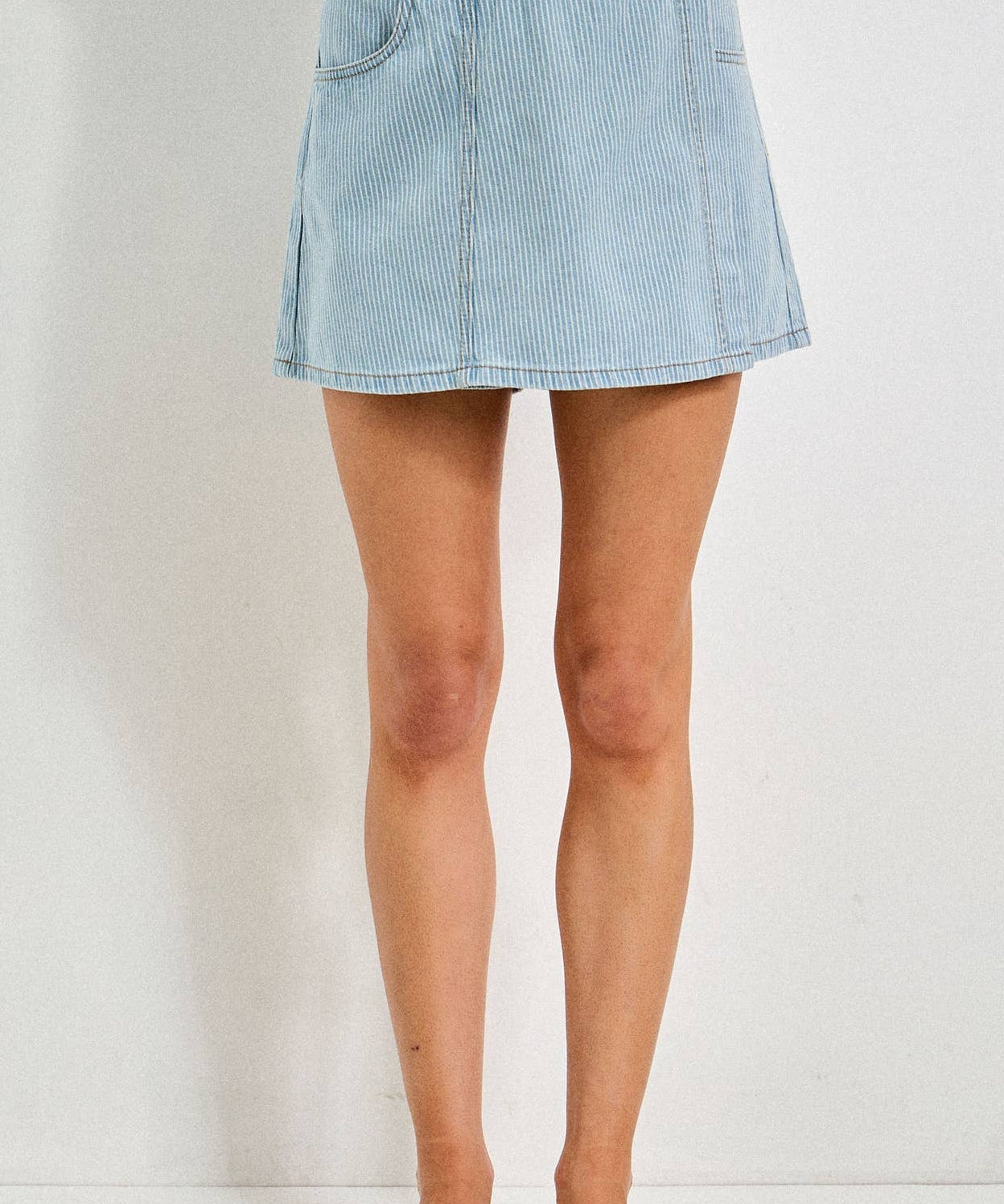 Louise Pinstripe Skort - MTT Collective