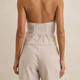 Louise Tie Front Halter Top - MTT Collective