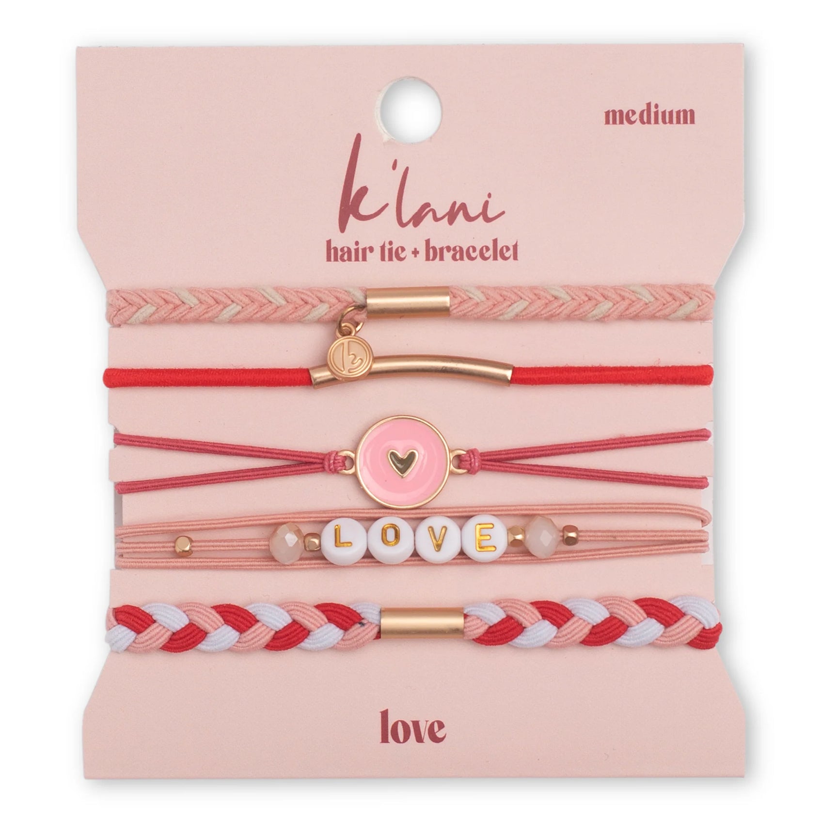 Love - Hair Tie Bracelet - MTT Collective