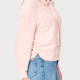 Low Key Luxe Rib Cinched Hoodie - MTT Collective