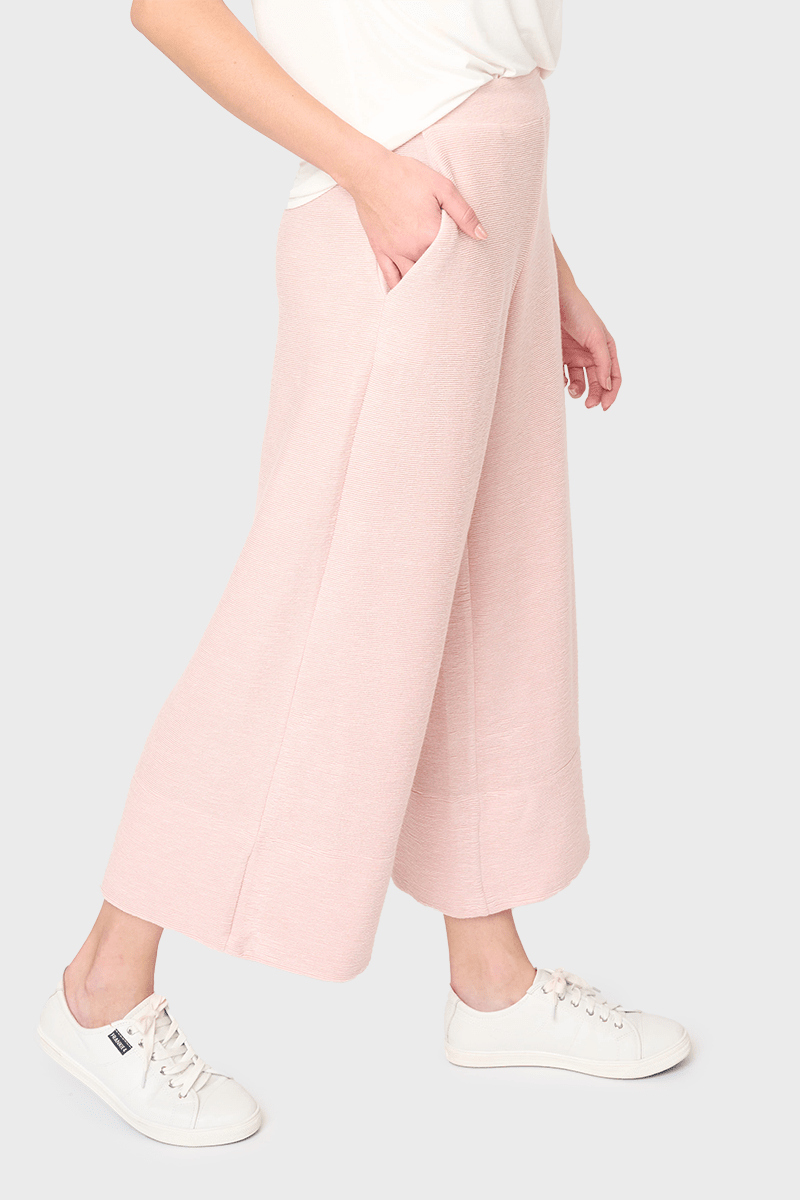 Low Key Luxe Rib Cropped Pant - MTT Collective