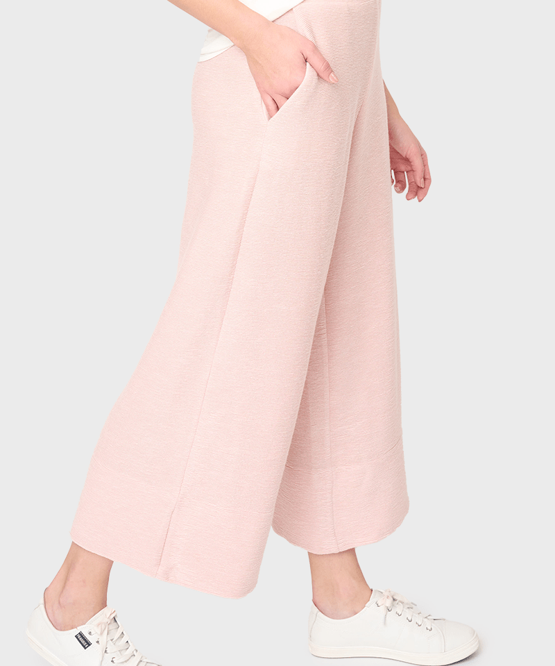 Low Key Luxe Rib Cropped Pant - MTT Collective