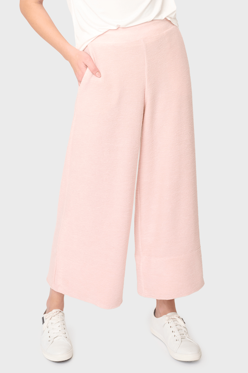 Low Key Luxe Rib Cropped Pant - MTT Collective
